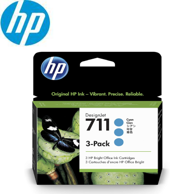*Ready Stock* HP 711 3-Pack Ink Cartridges