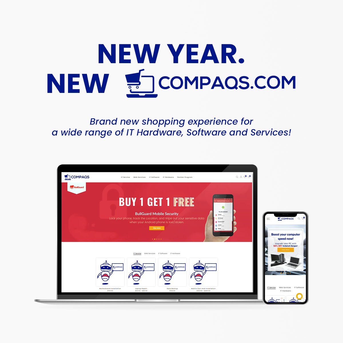 Compaqs Relaunch – ACE x Compaqs IT Store
