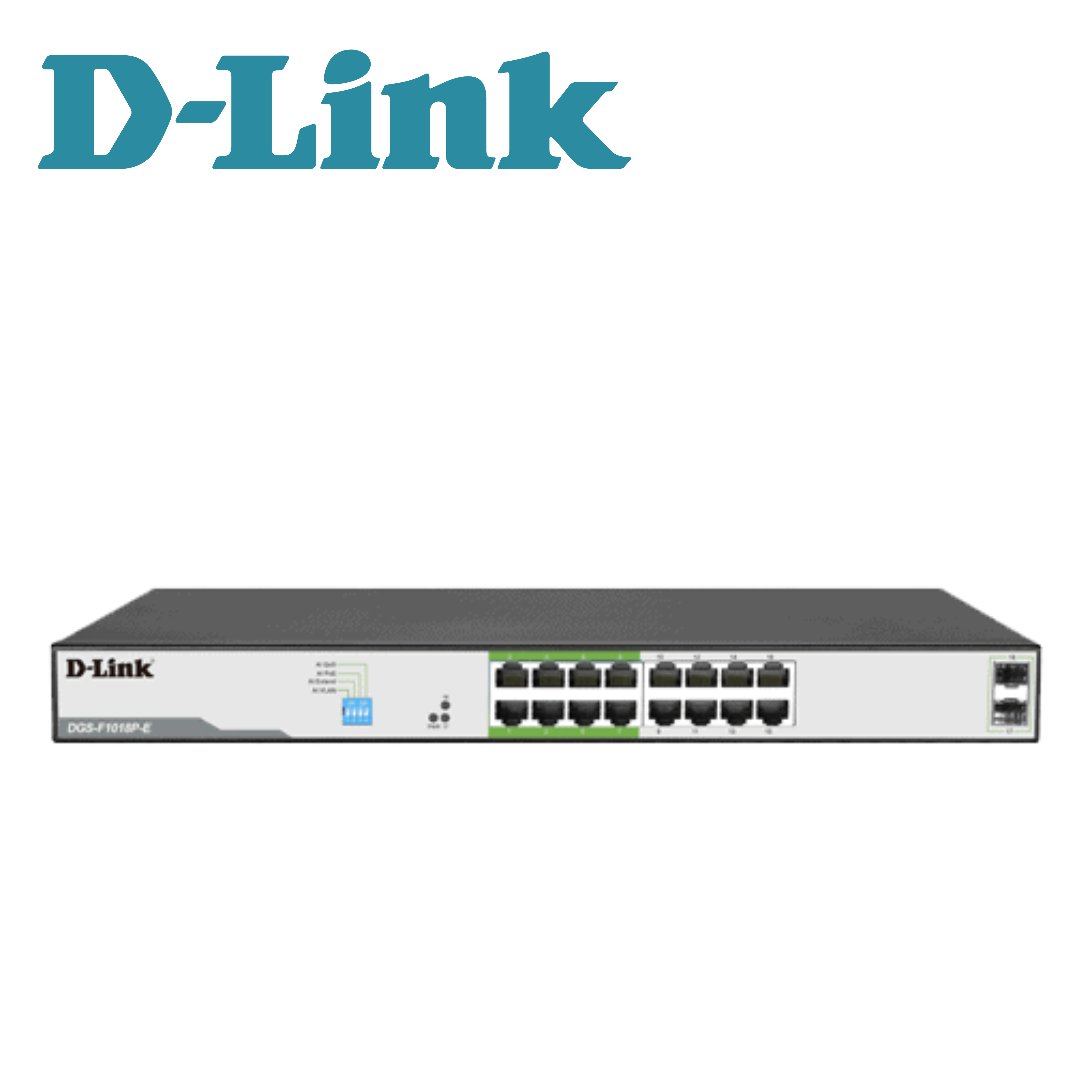 D-Link DGS-F1018P-E / DGS-F1026P-E (16/24-Port Gigabit PoE Switch)