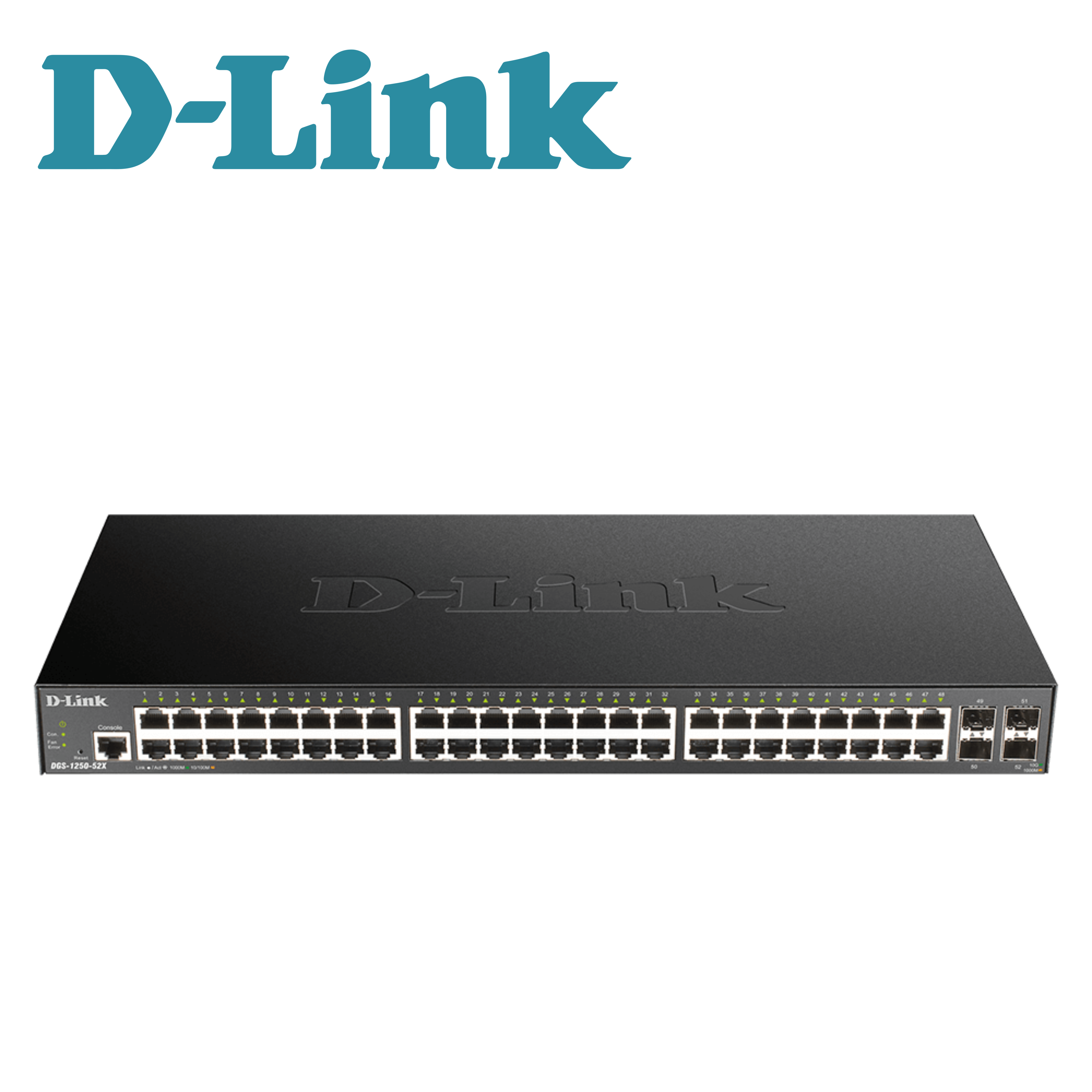 D-Link DGS-1250 Series (28/52-Ports 10-Gigabit Smart Managed Switch)