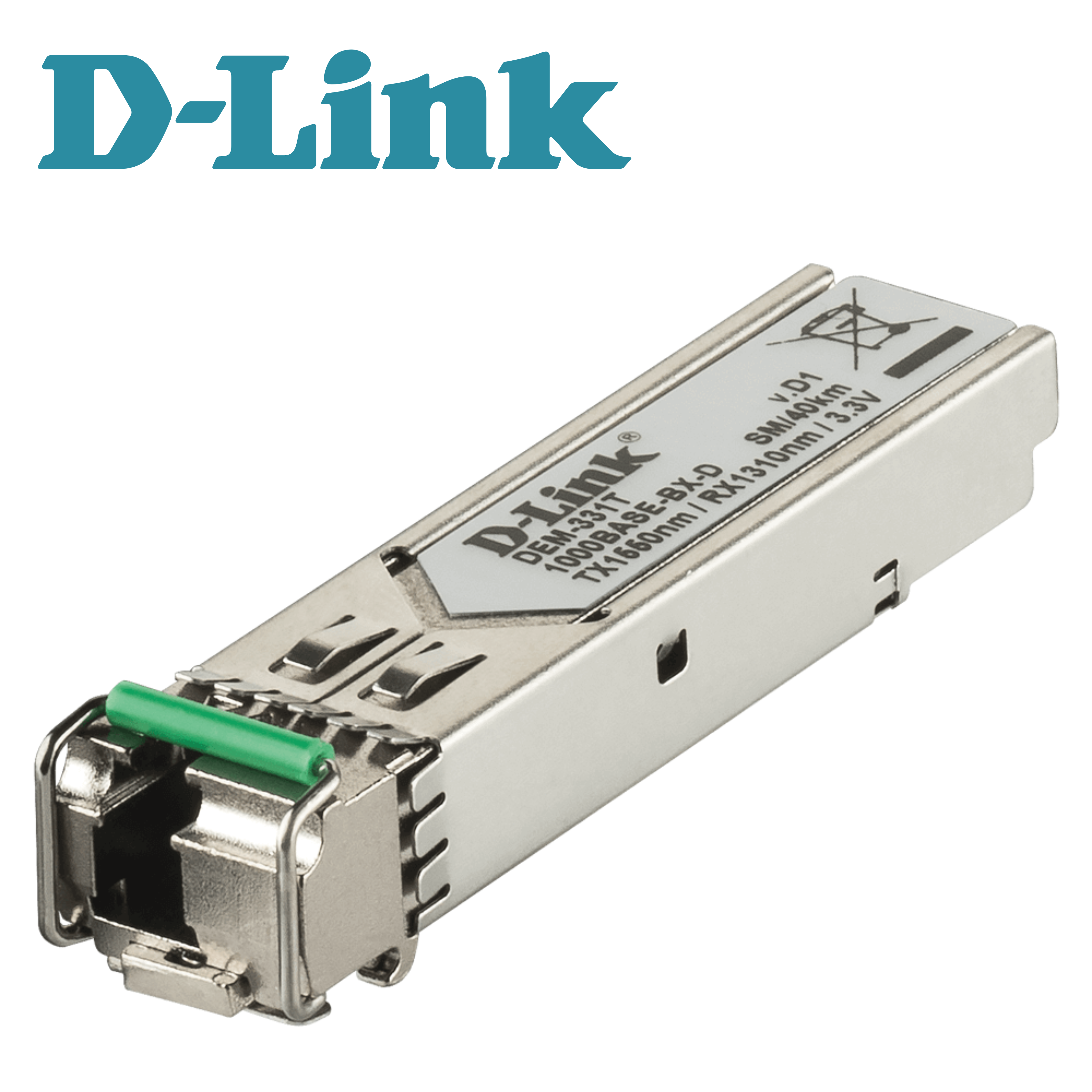 D-Link DEM-331T (1000BASE-BX-D Single-Mode 40 Km SFP Transceiver)