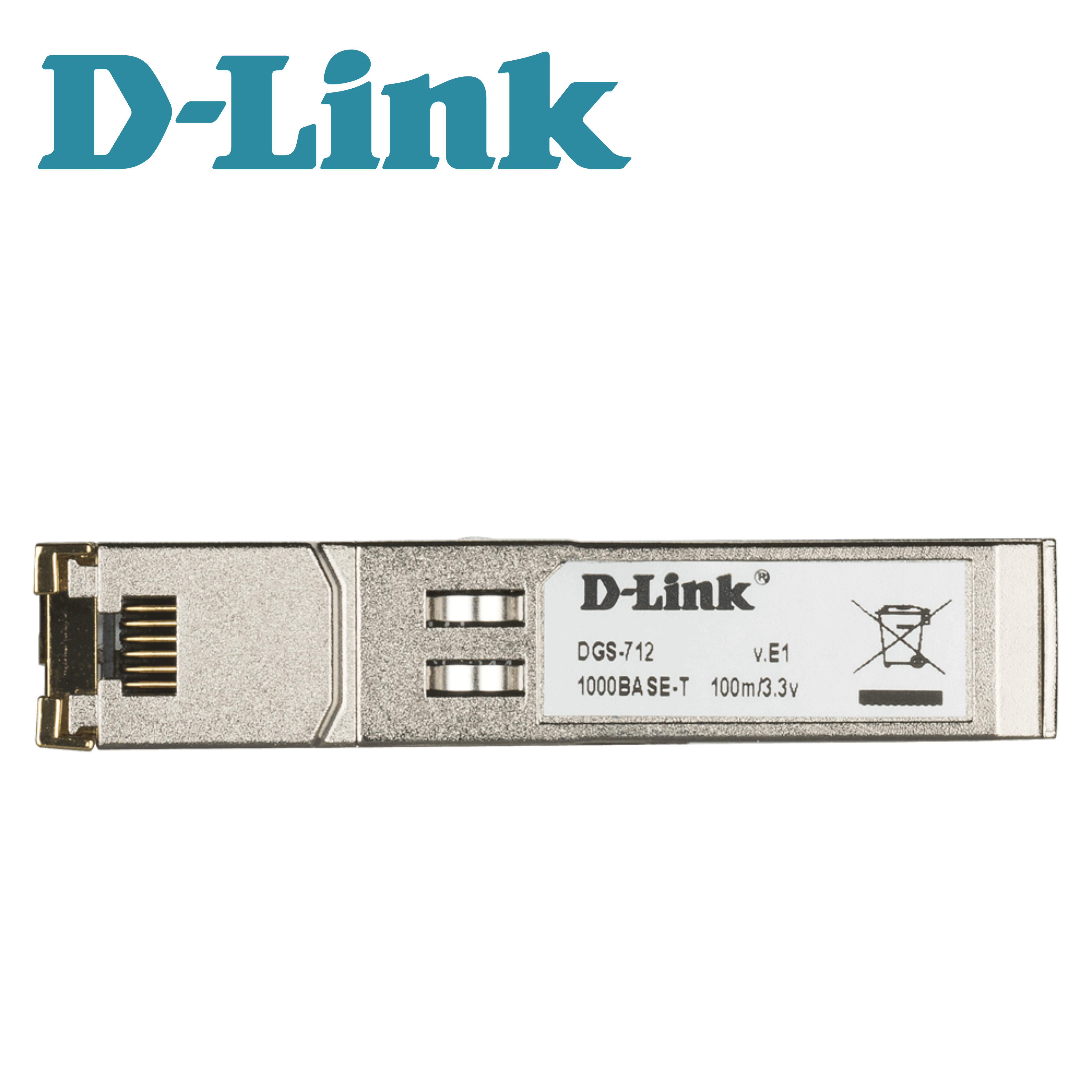 D-Link DGS-712 (1000Base-T Copper SFP Transceiver)