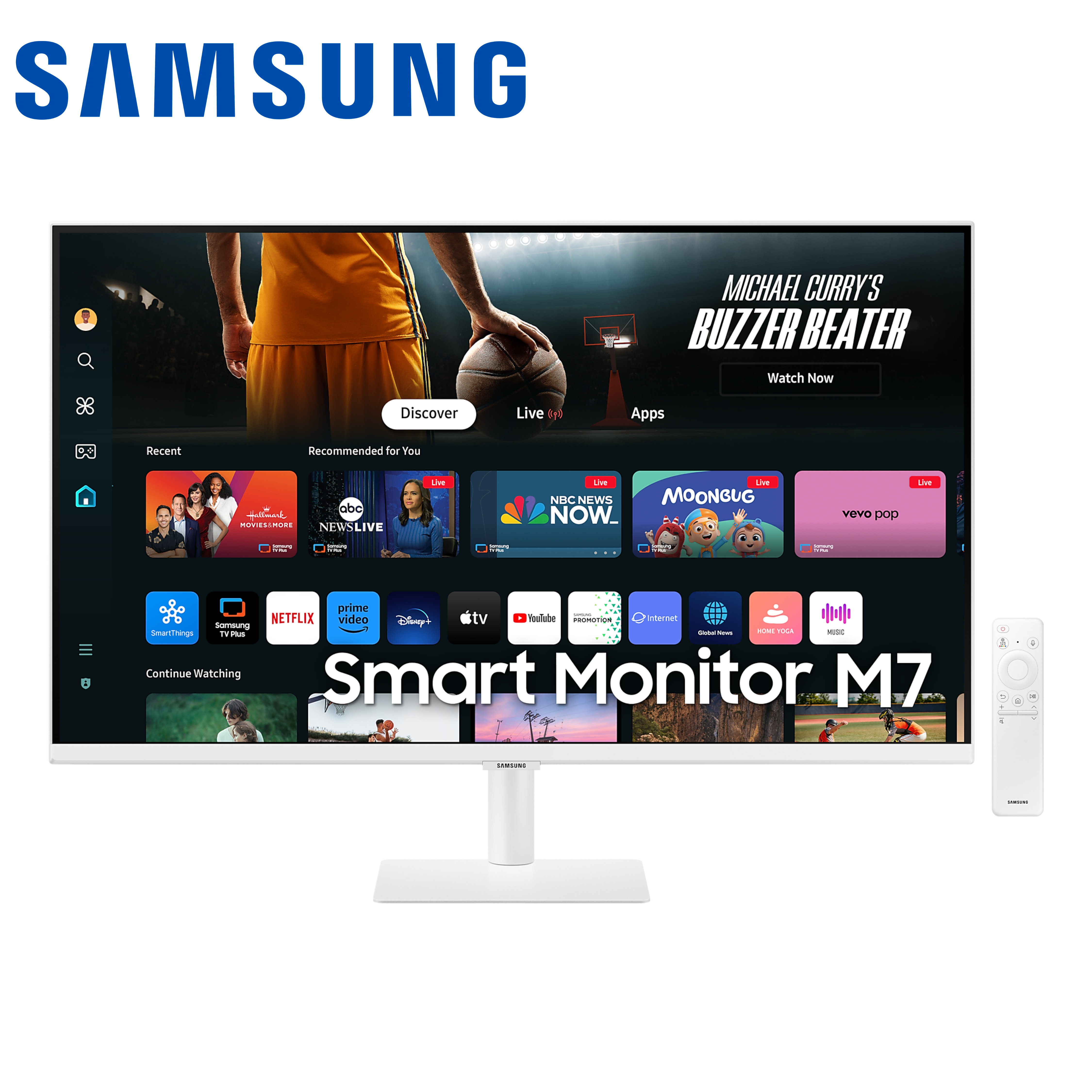 SAMSUNG 32" 4K Smart Monitor M7 M70D UHD