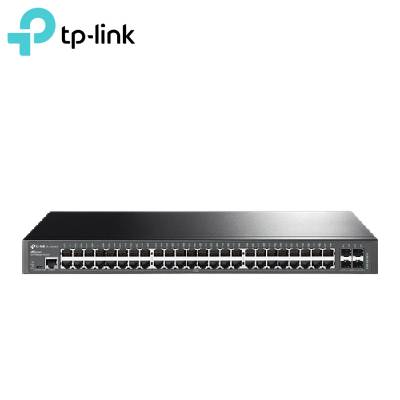 Switch Gestionado TP-LINK TL-SG3452X - 48 Puertos Gigabit + 4 Ranuras SFP+ De 10GE, Compatible Con Omada SDN