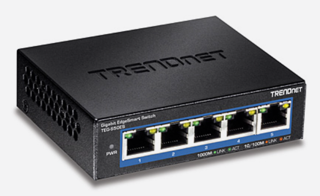 TRENDnet 5-Port Gigabit EdgeSmart Switch