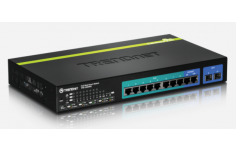 TRENDnet 10-Port Gigabit Web Smart PoE + Switch