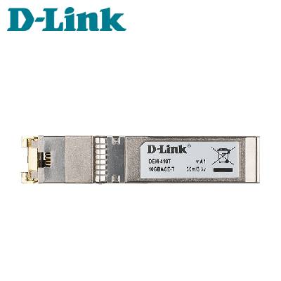 D-Link DEM-410T (10GBASE-T Copper SFP+ Transceiver)