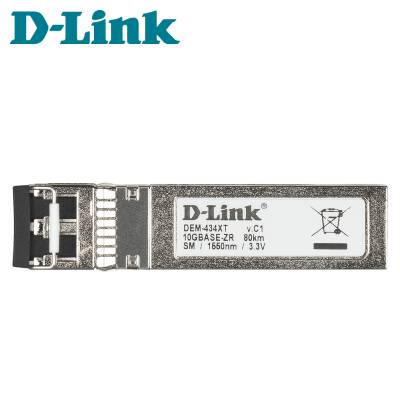 D-Link DEM-434XT10GBase-ZR Single-Mode SFP+ transceiver (up to 80 km)