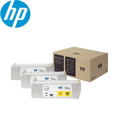 HP 83 UV 3 Pack Ink Cartridge
