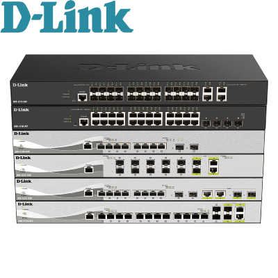 D-Link DXS-1210-10 Series - Layer 2 Gigabit Ethernet Smart Managed Switches