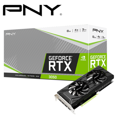 PNY GeForce RTX™ 3050 UPRISING Dual Fan Edition
